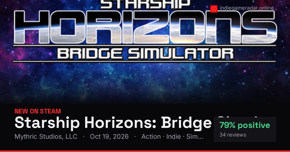 Share card for Starship Horizons: Bridge Simulator