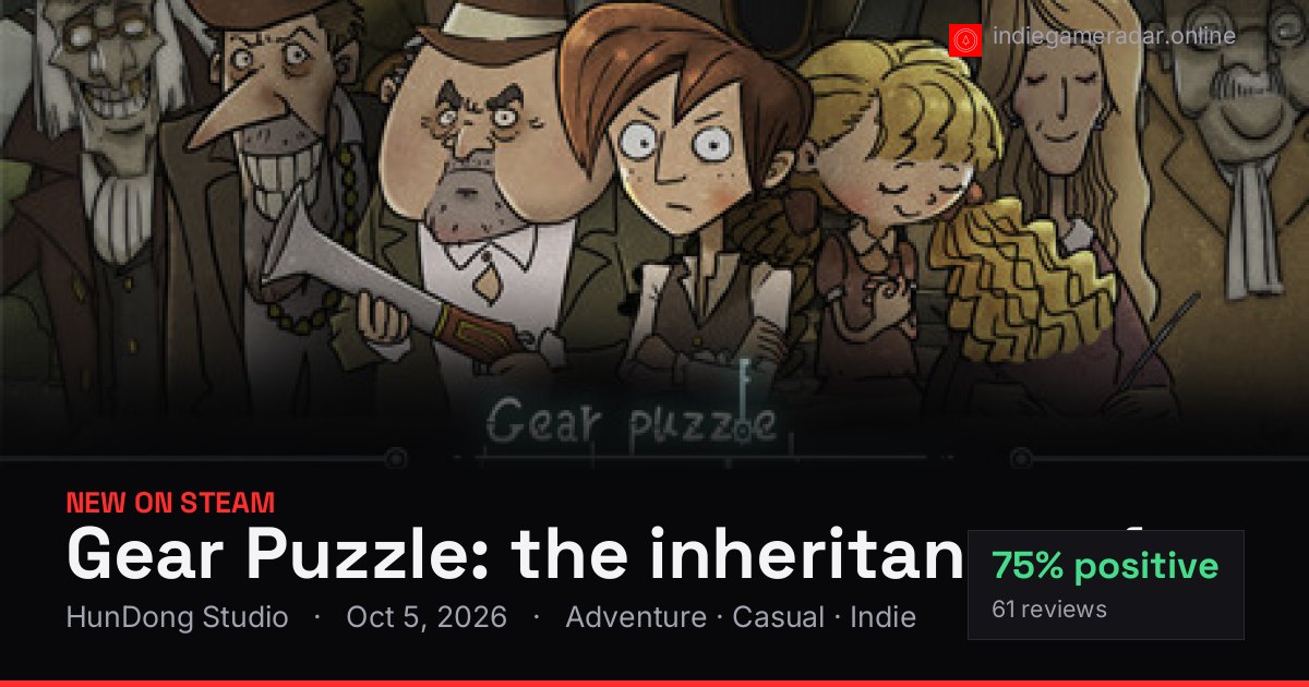 Share card for Gear Puzzle: the inheritance of grandpa