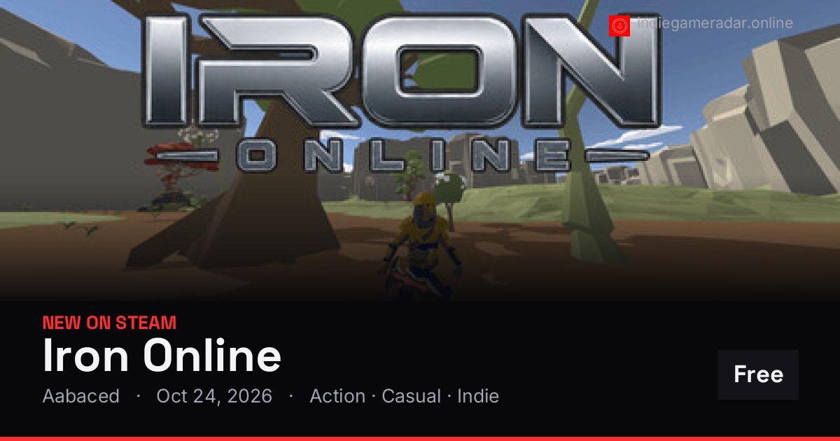 Share card for Iron Online
