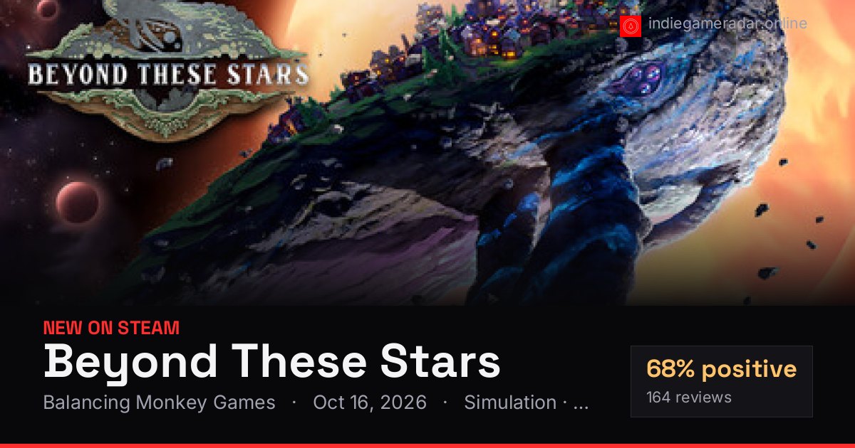 Share card for Beyond These Stars