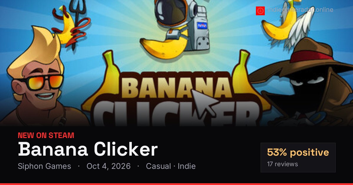 Share card for Banana Clicker