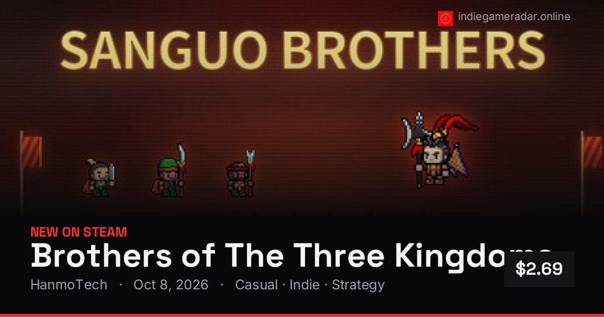 Share card for Brothers of The Three Kingdoms