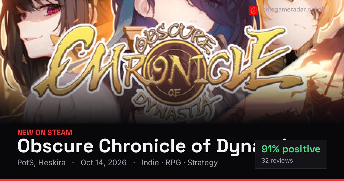 Share card for Obscure Chronicle of Dynastia