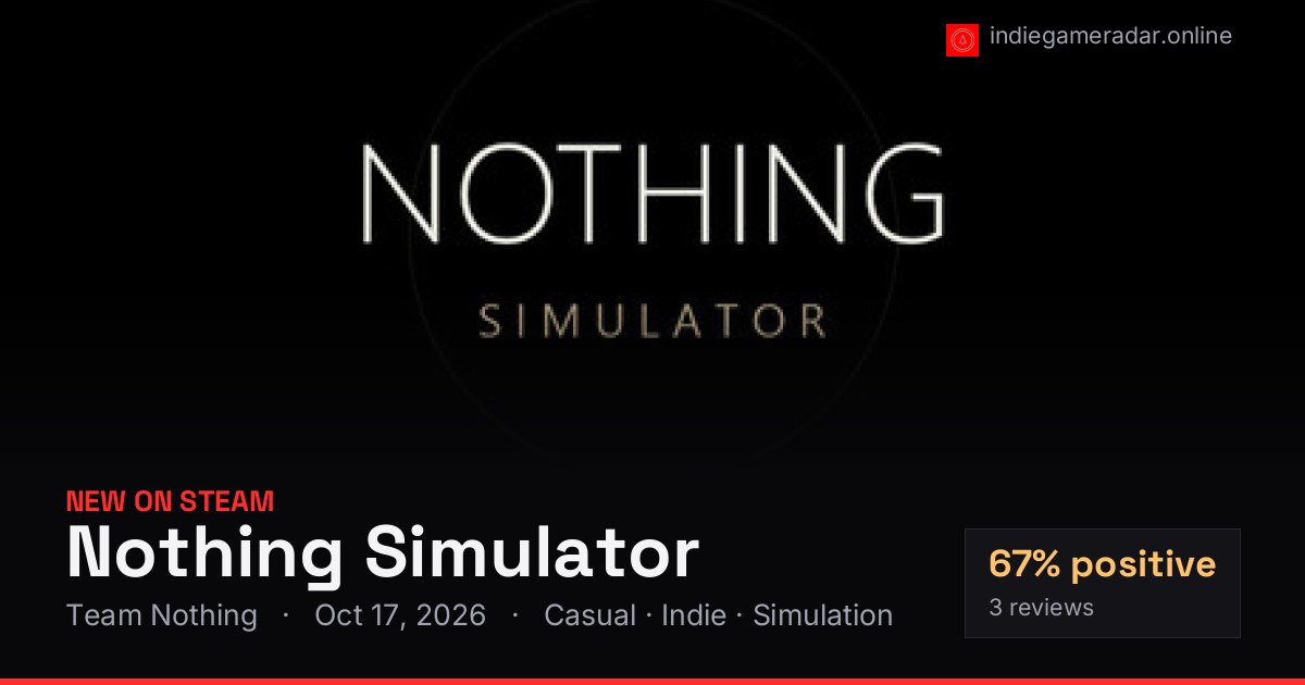 Share card for Nothing Simulator
