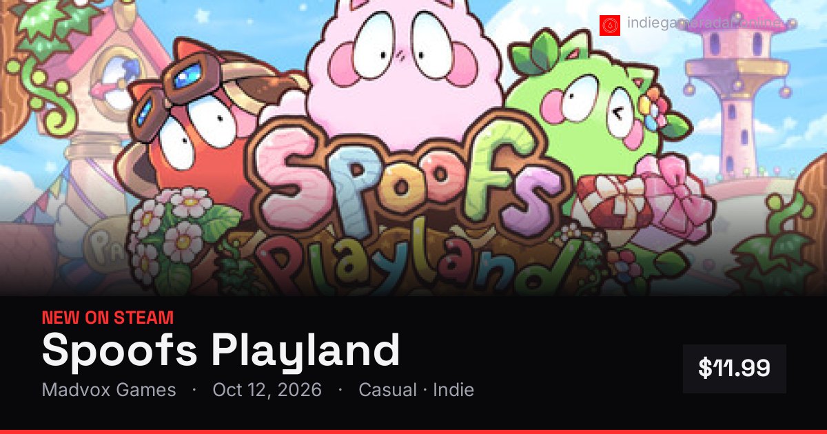 Share card for Spoofs Playland
