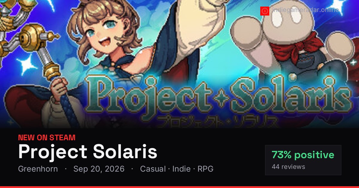 Share card for Project Solaris