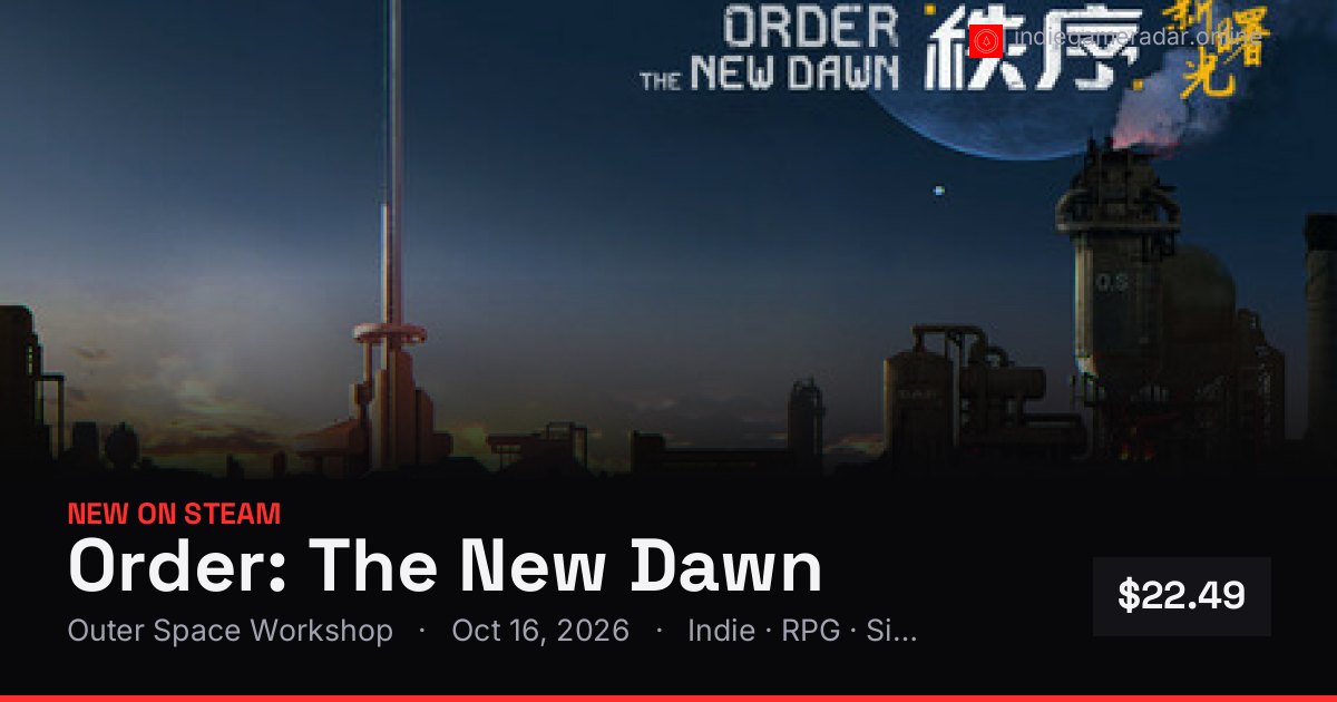 Share card for Order: The New Dawn