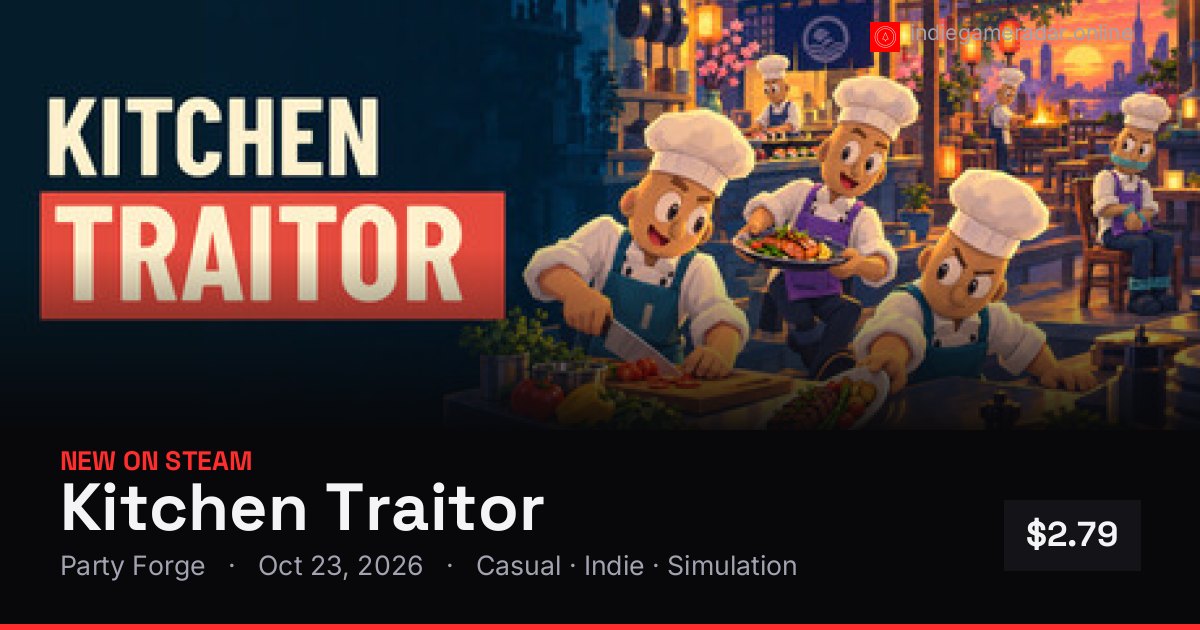 Share card for Kitchen Traitor
