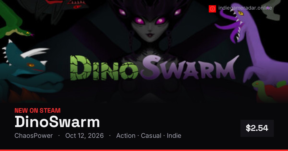 Share card for DinoSwarm