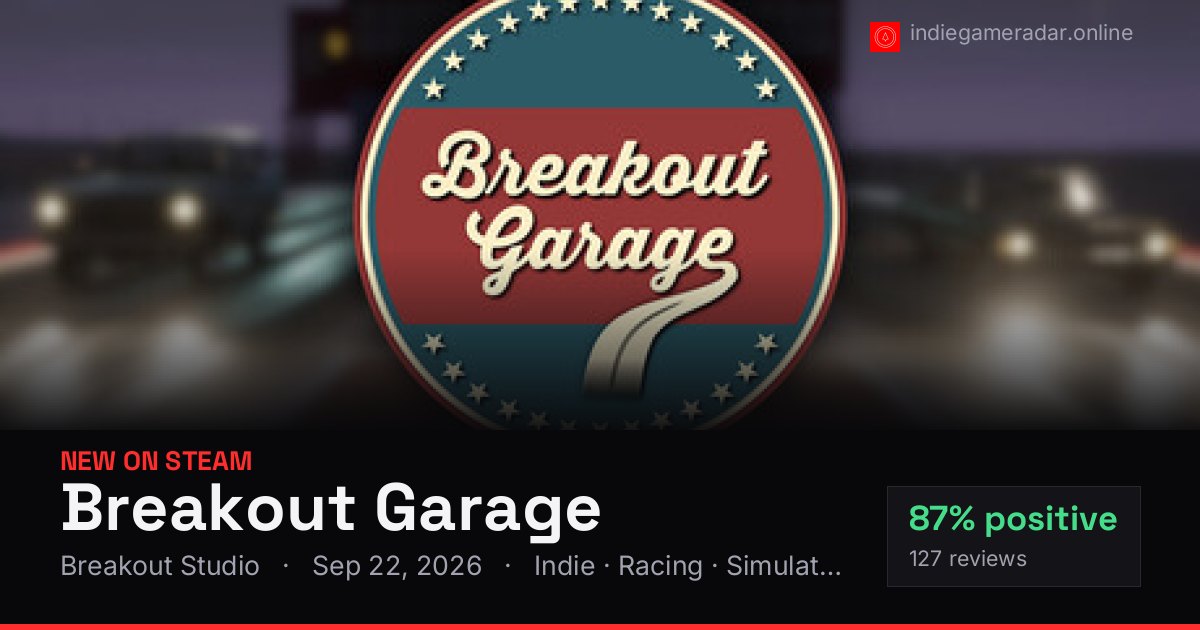 Share card for Breakout Garage