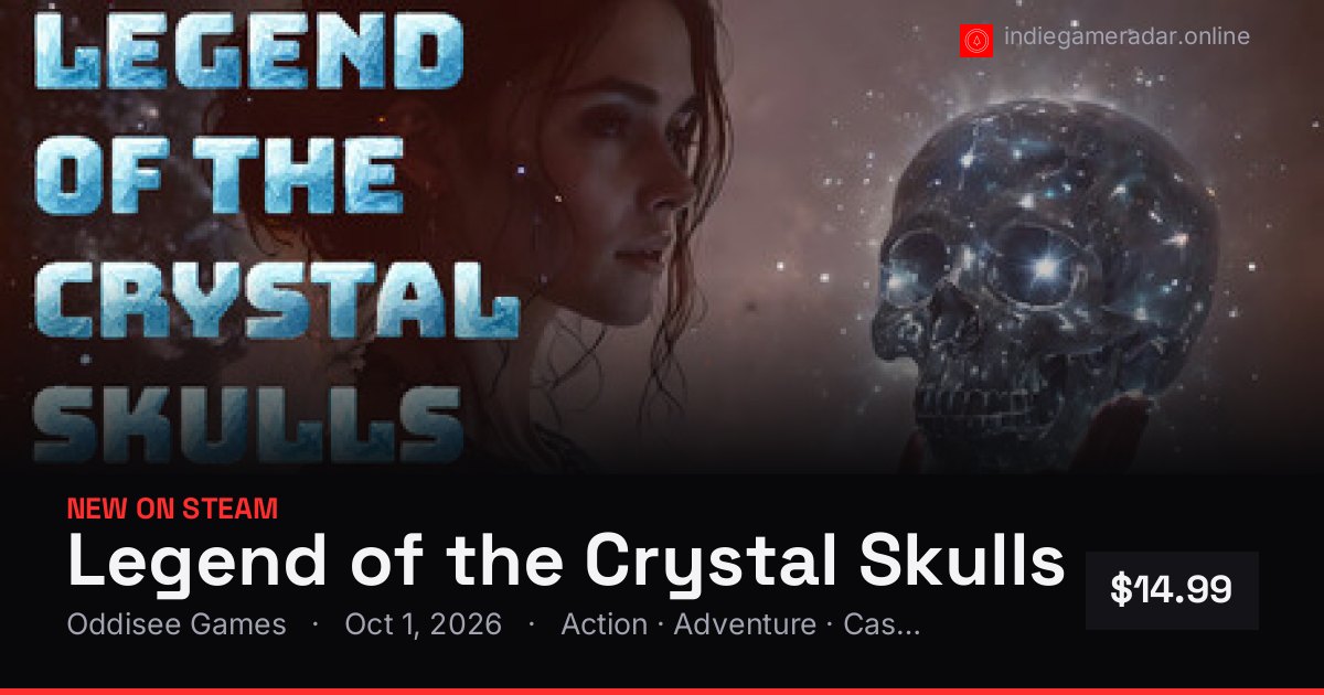 Share card for Legend of the Crystal Skulls