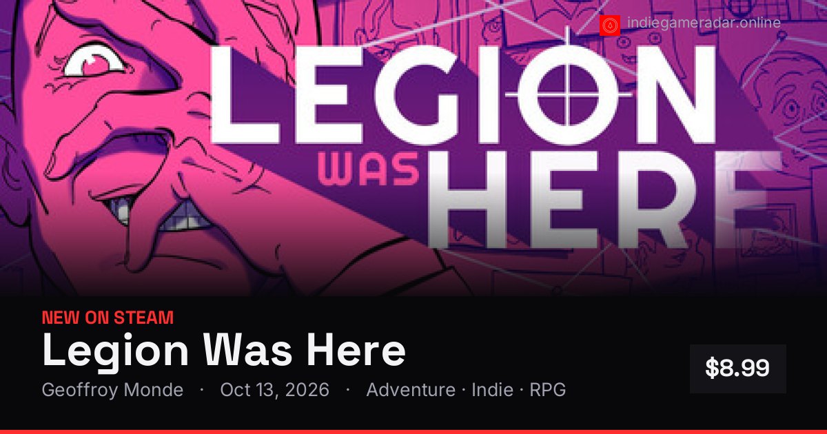 Share card for Legion Was Here