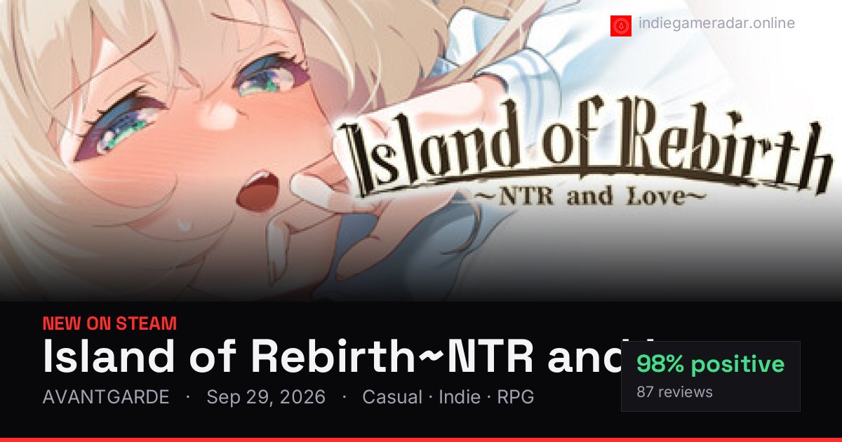 Share card for Island of Rebirth~NTR and Love~