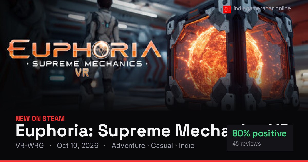 Share card for Euphoria: Supreme Mechanics VR