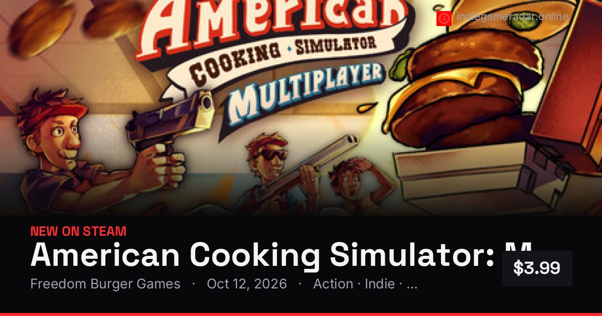 Share card for American Cooking Simulator: Multiplayer
