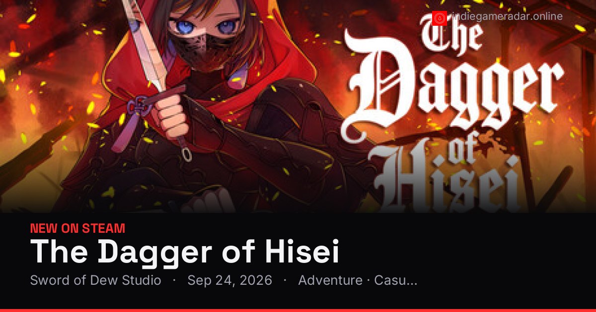 Share card for The Dagger of Hisei