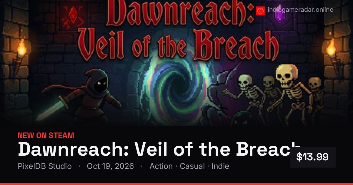Share card for Dawnreach: Veil of the Breach
