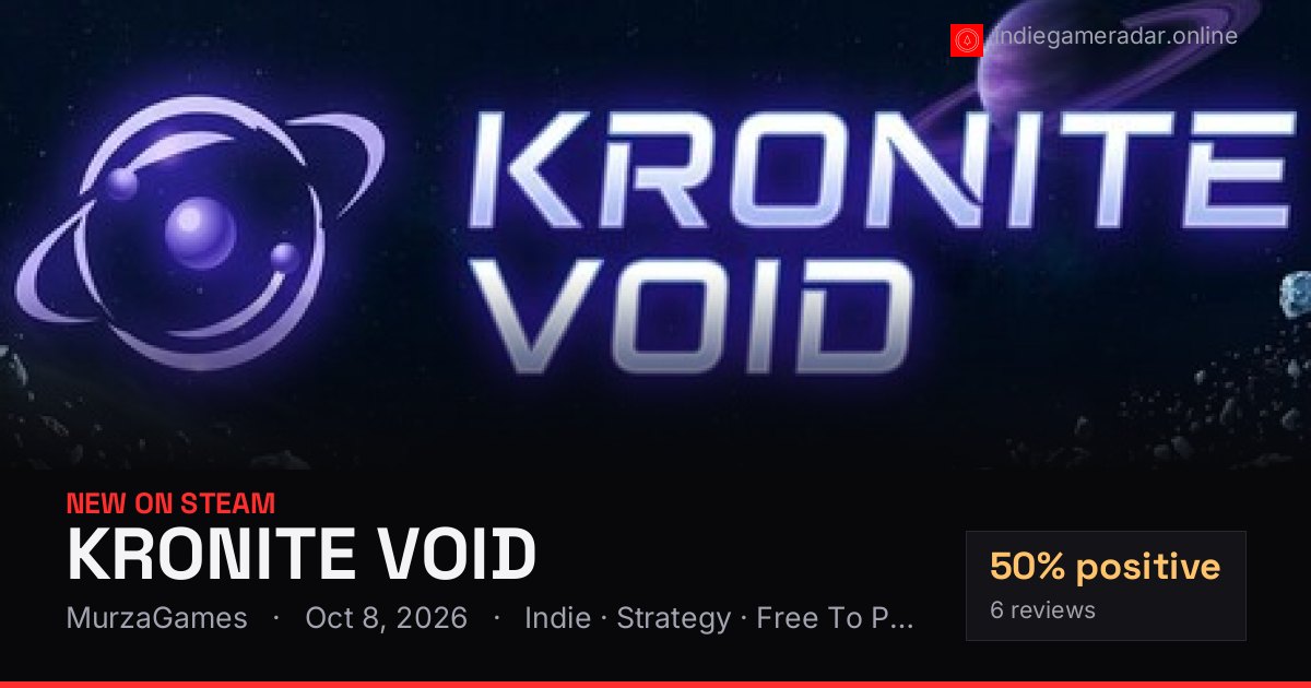 Share card for KRONITE VOID