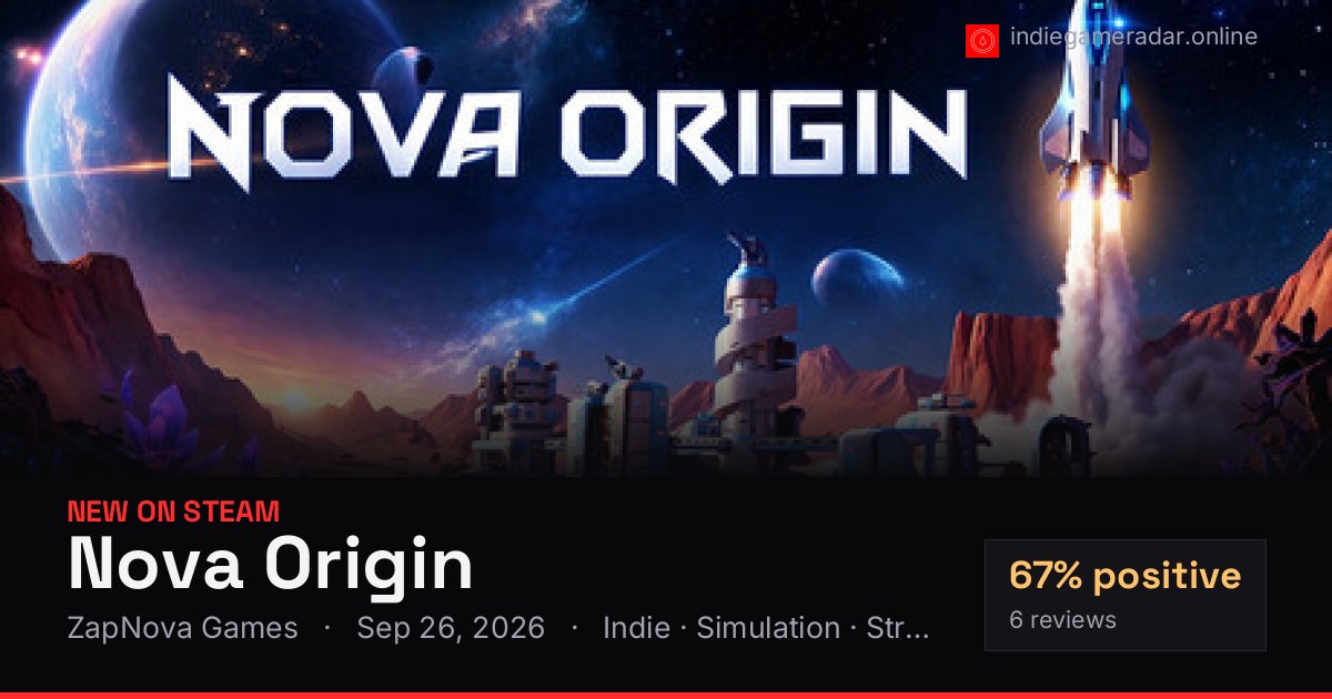 Share card for Nova Origin