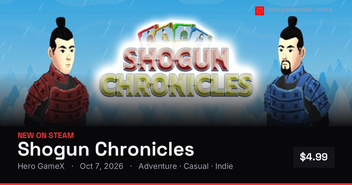 Share card for Shogun Chronicles