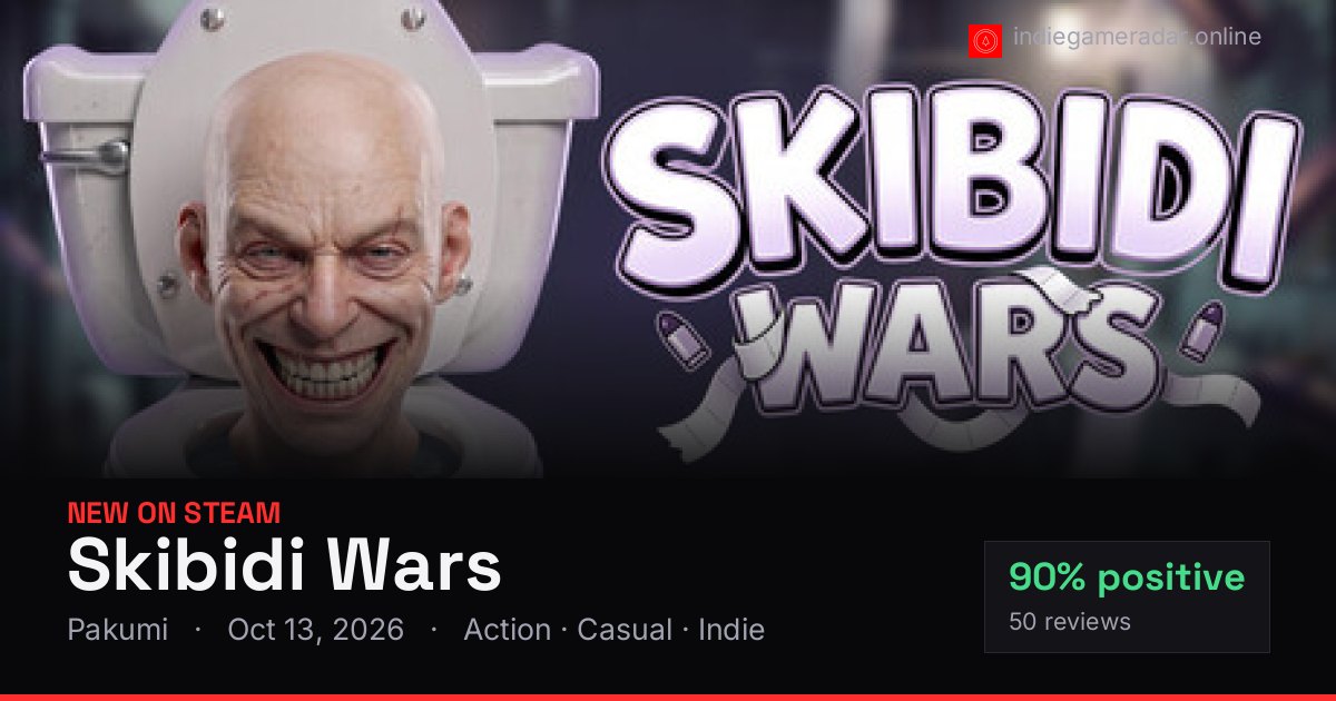 Share card for Skibidi Wars
