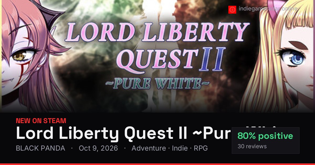 Share card for Lord Liberty Quest II ~Pure White~