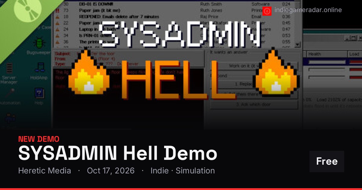 Share card for SYSADMIN Hell Demo