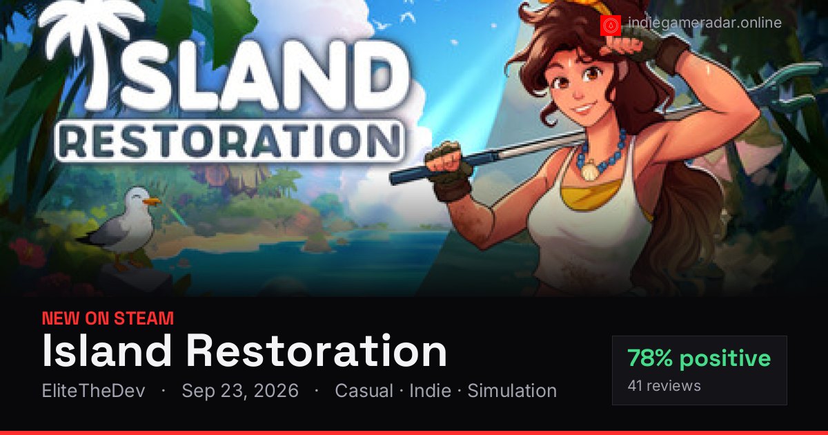 Share card for Island Restoration