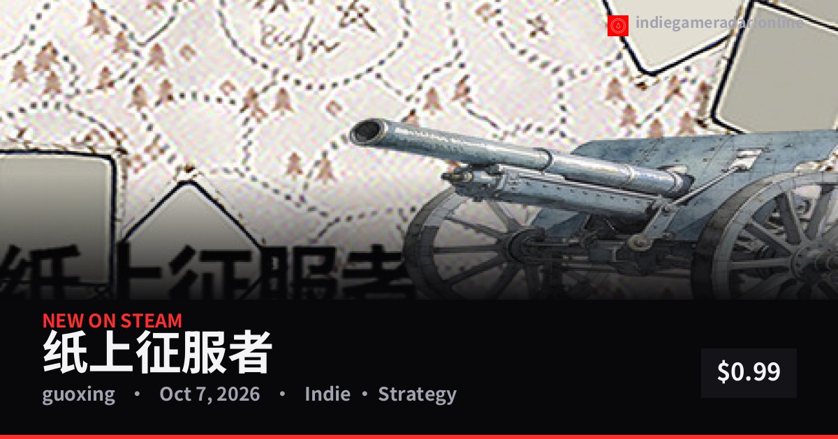 Share card for 纸上征服者