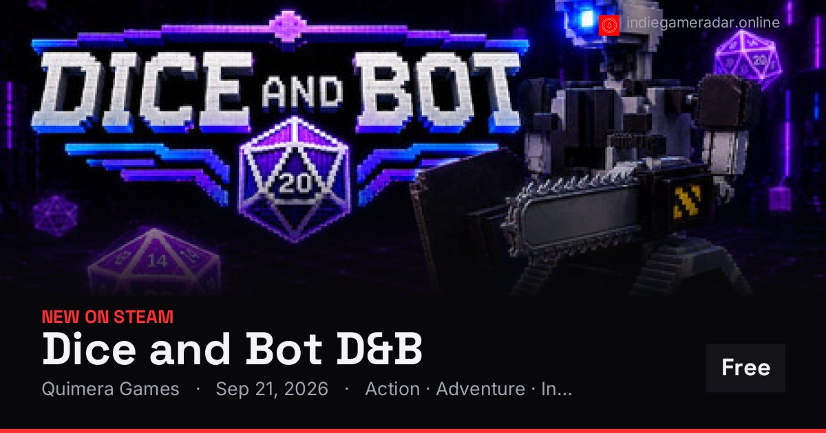 Share card for Dice and Bot D&B