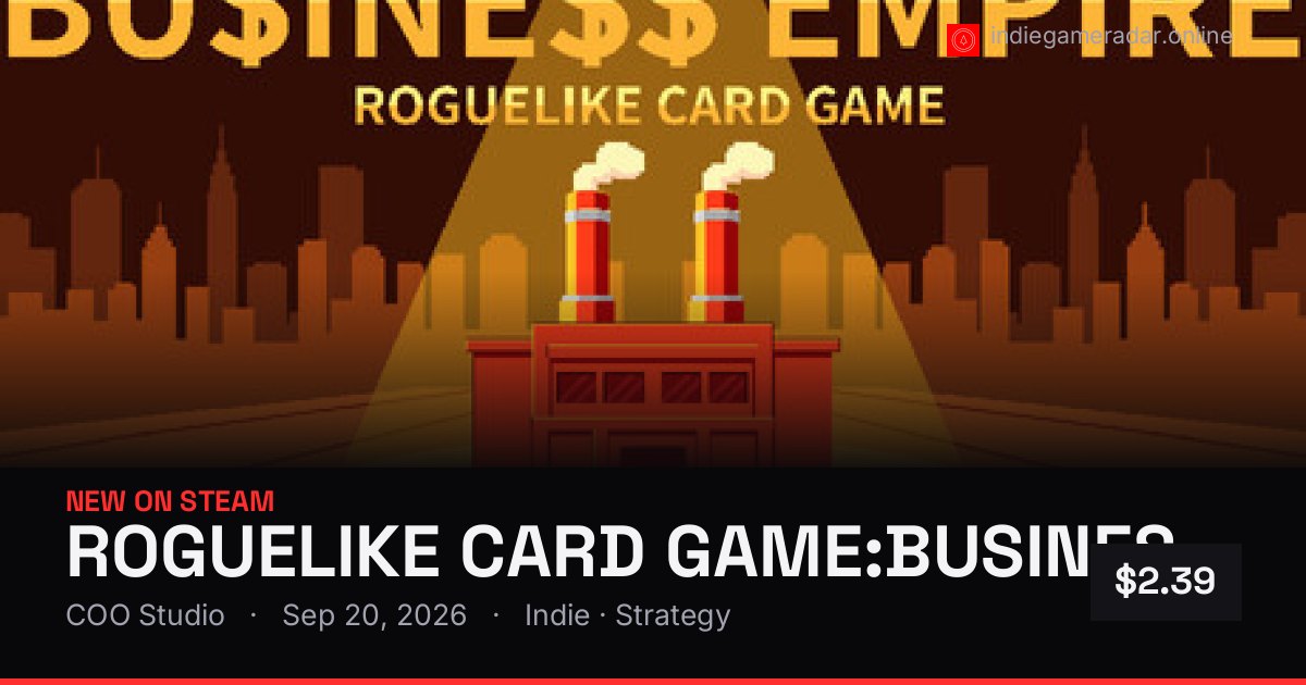 Share card for ROGUELIKE CARD GAME:BUSINESS EMPIRE