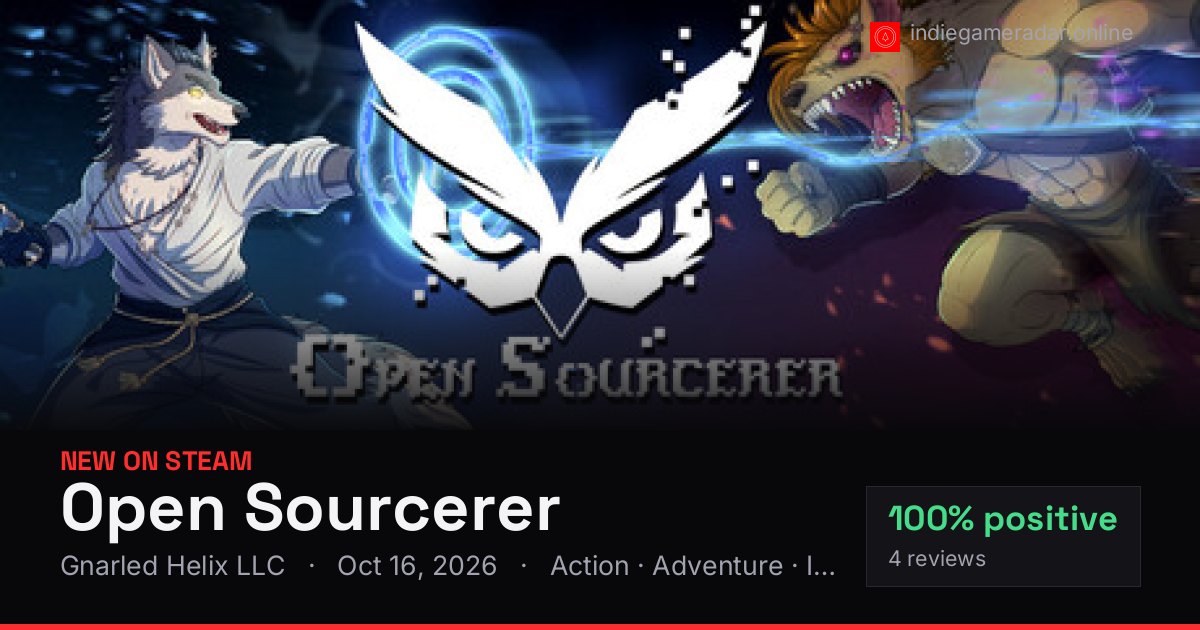 Share card for Open Sourcerer