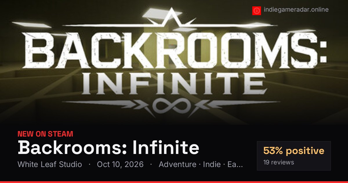 Share card for Backrooms: Infinite