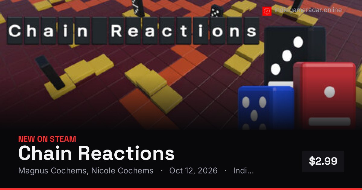 Share card for Chain Reactions