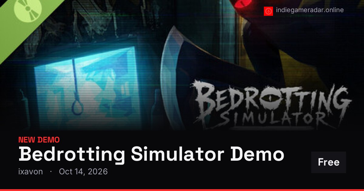Share card for Bedrotting Simulator Demo