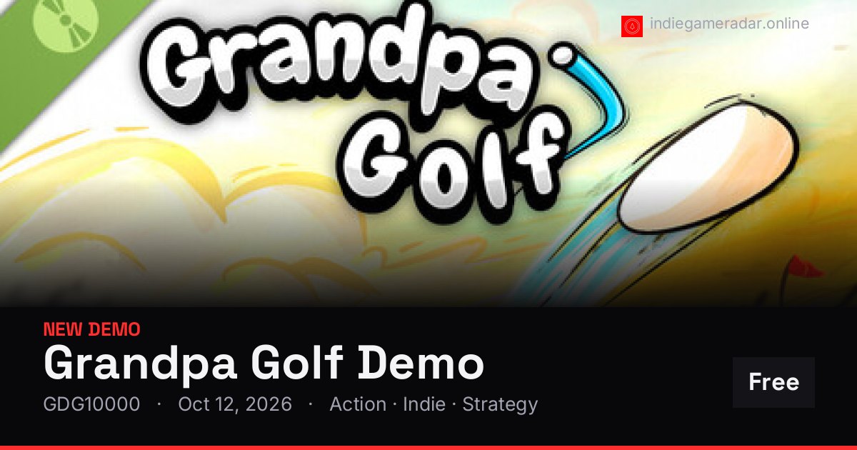 Share card for Grandpa Golf Demo