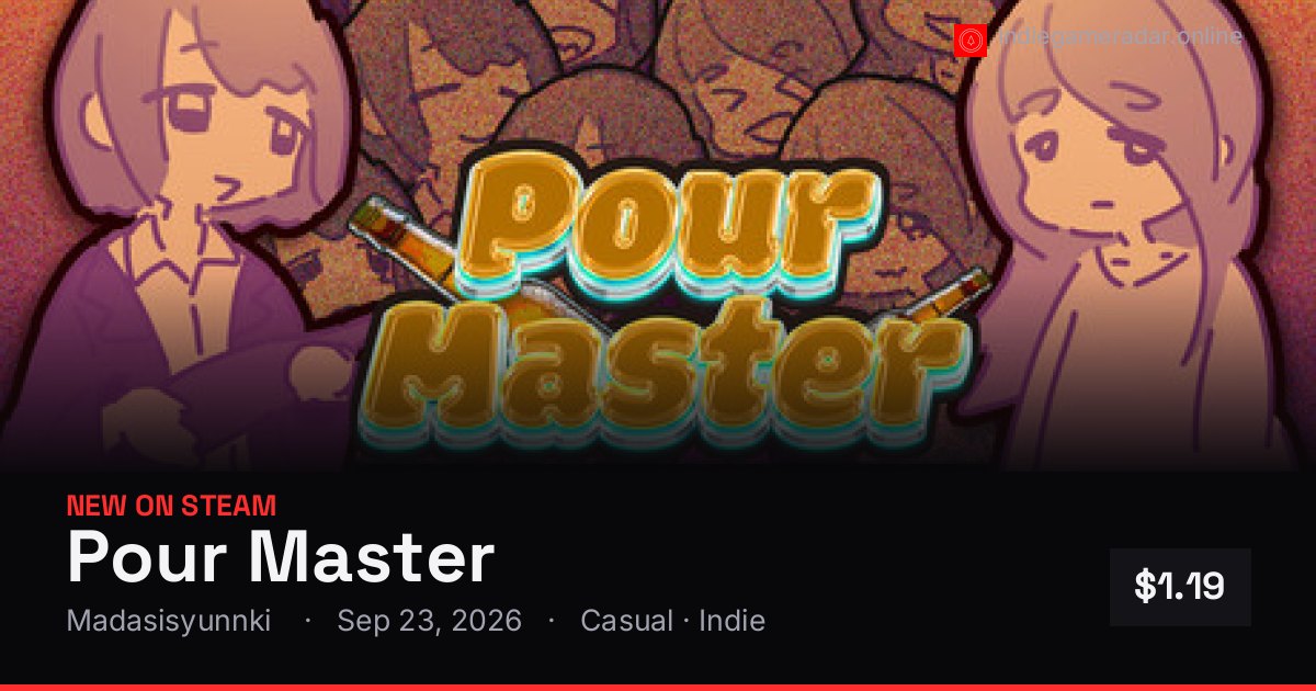 Share card for Pour Master