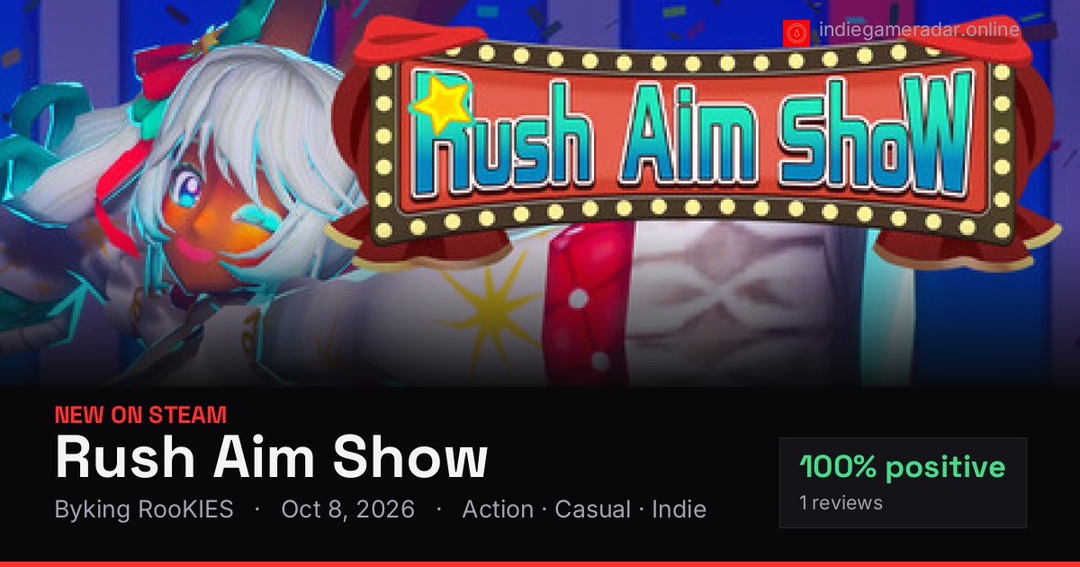 Share card for Rush Aim Show