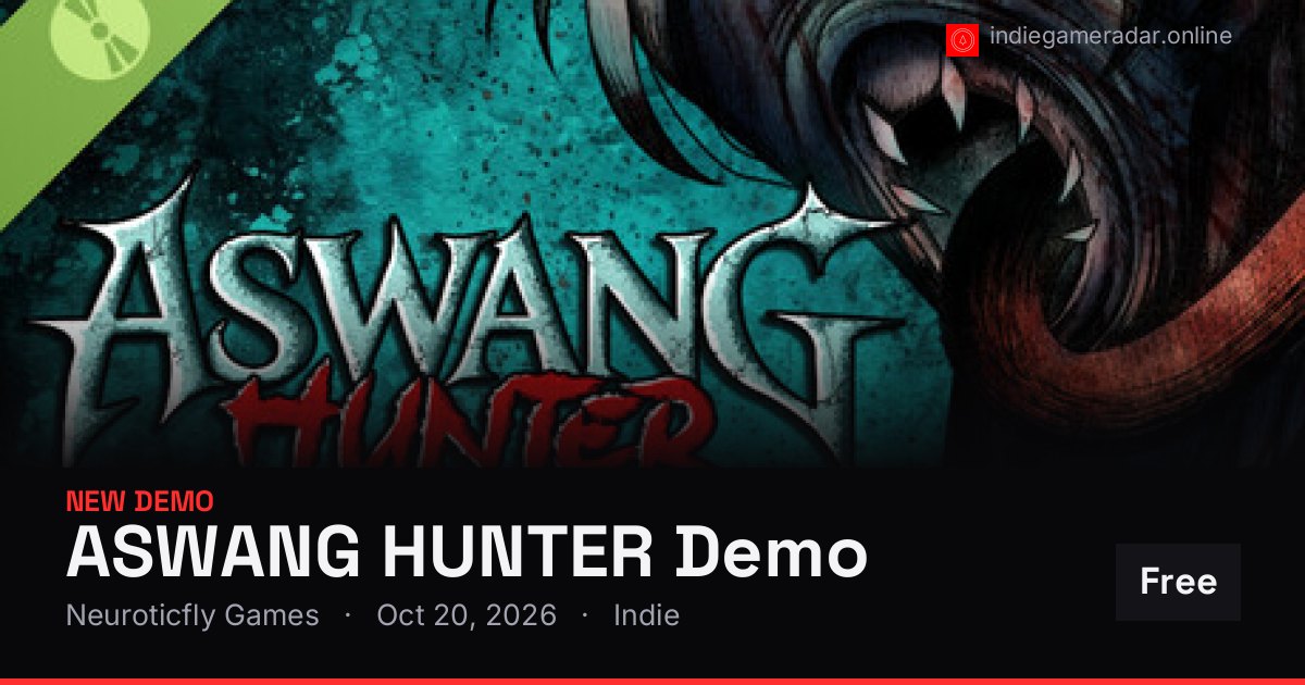 Share card for ASWANG HUNTER Demo