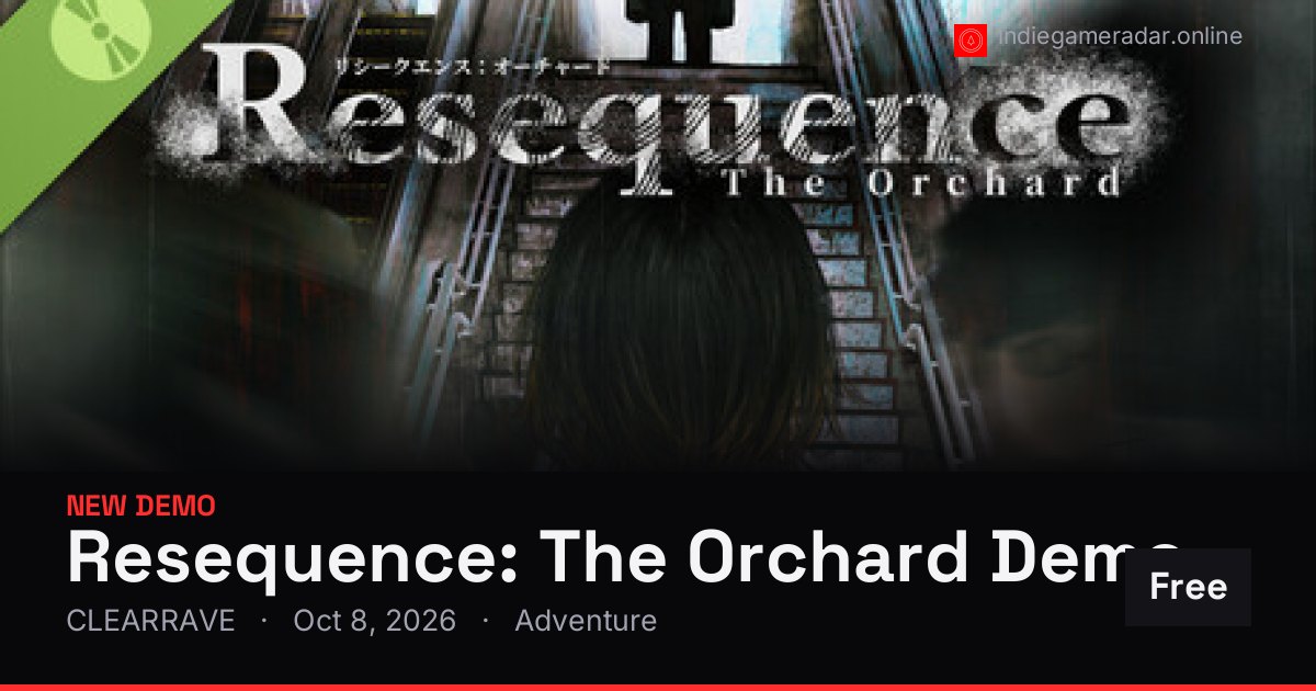 Share card for Resequence: The Orchard Demo