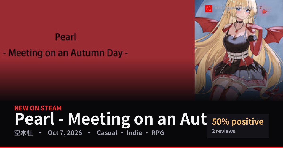 Share card for Pearl - Meeting on an Autumn Day -