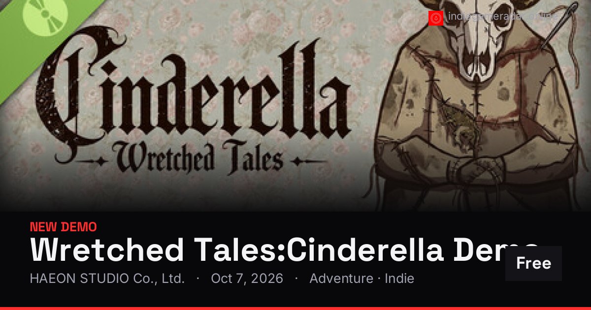 Share card for Wretched Tales:Cinderella Demo