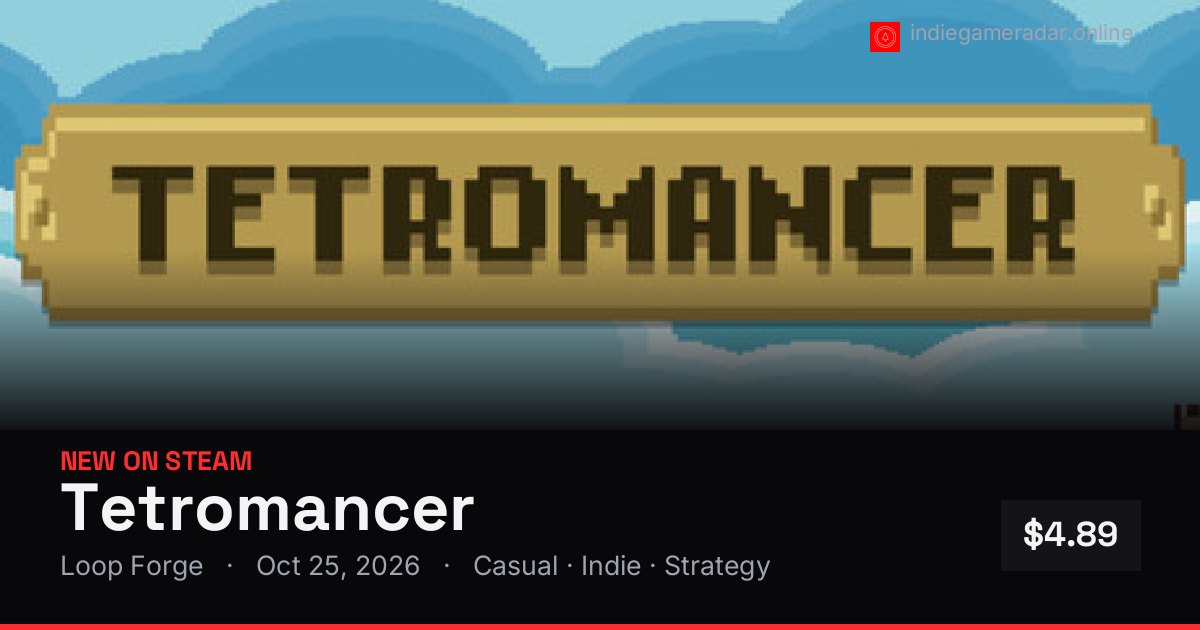 Share card for Tetromancer
