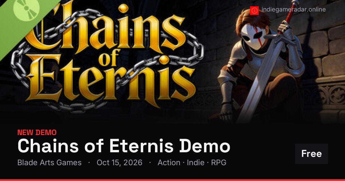 Share card for Chains of Eternis Demo