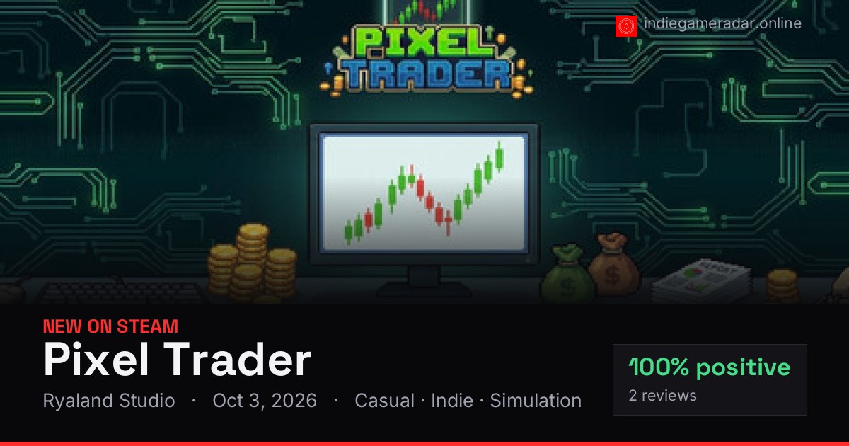 Share card for Pixel Trader