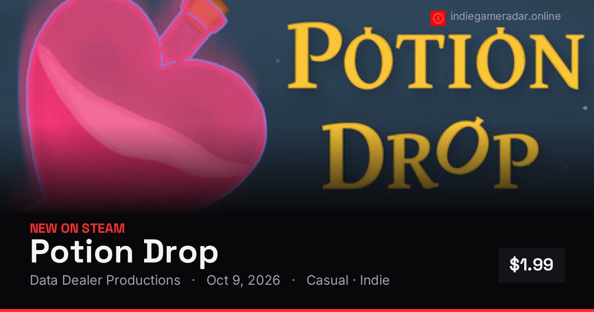 Share card for Potion Drop