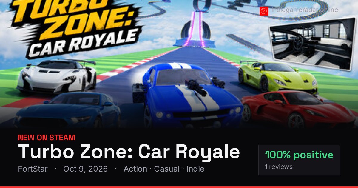 Share card for Turbo Zone: Car Royale