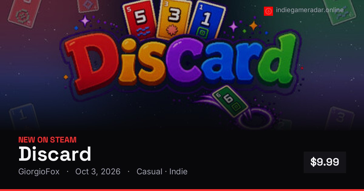 Share card for Discard