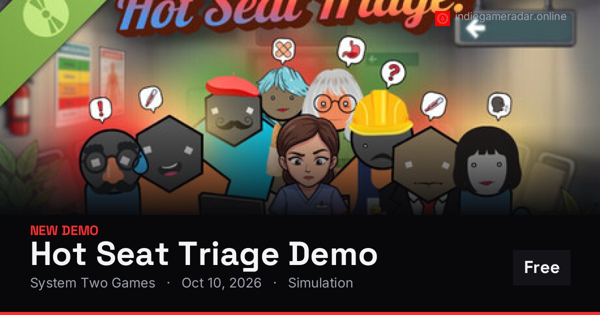 Share card for Hot Seat Triage Demo