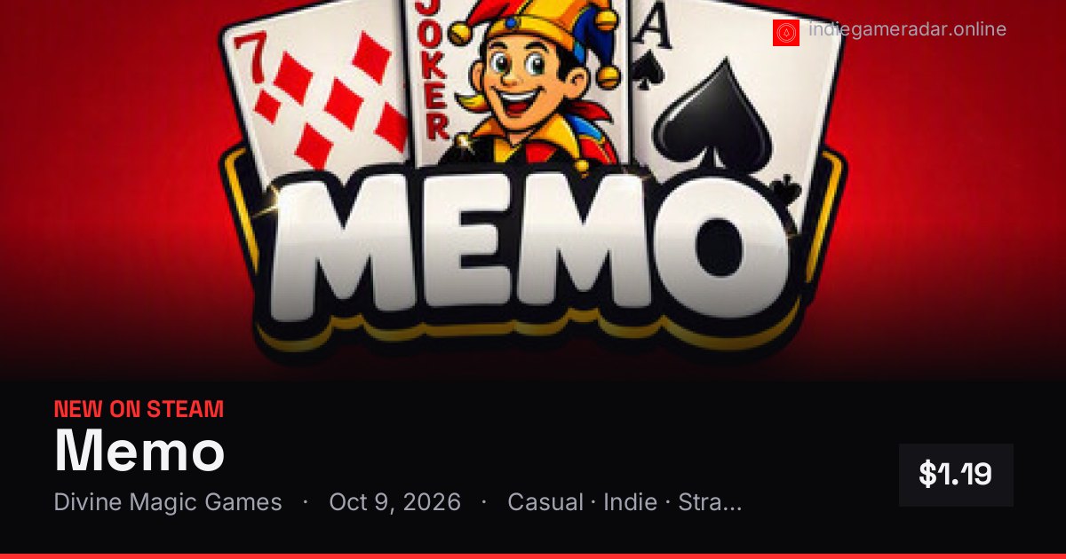Share card for Memo